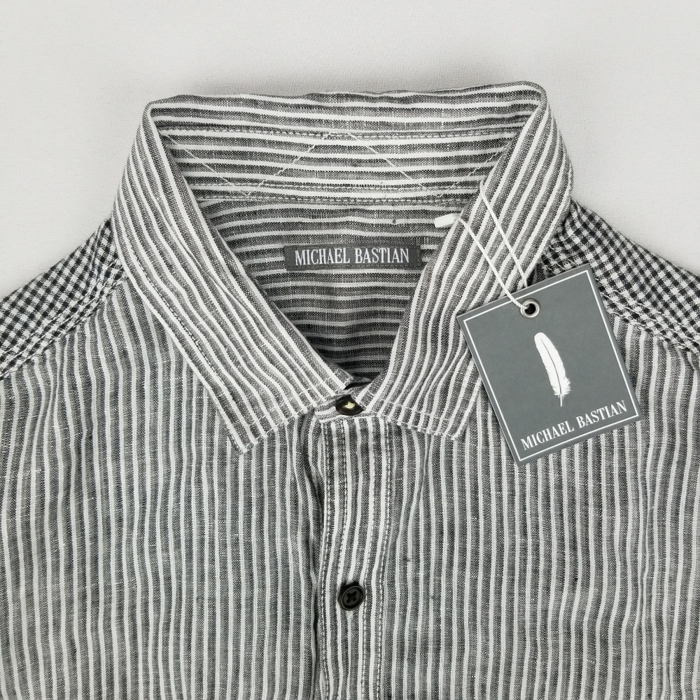 NWT Michael Bastian Button Down Men´s Linen Shirt